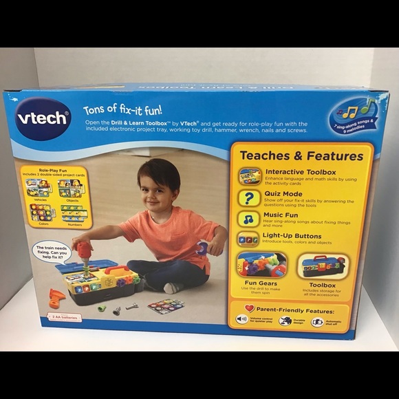 Vtech Drill & Learn Toolbox - Picture 3 of 4